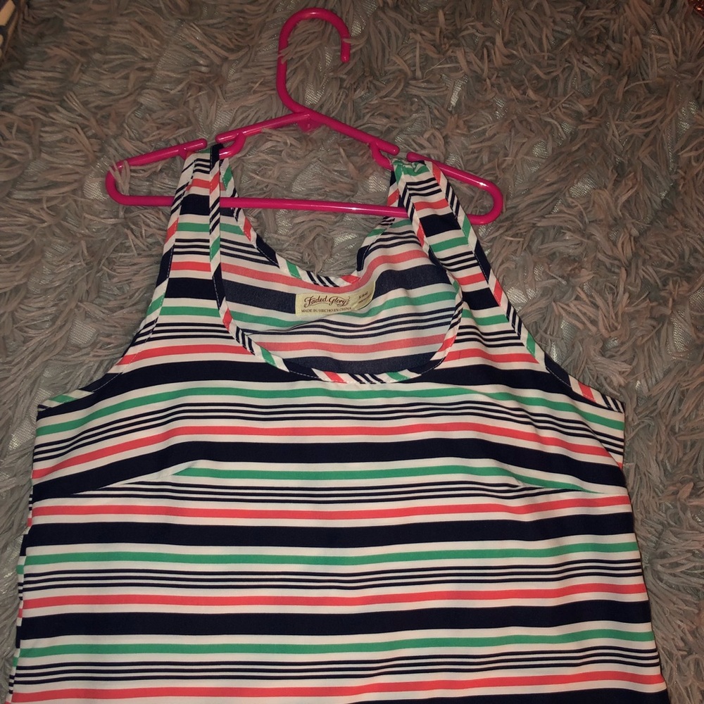 Striped tank top